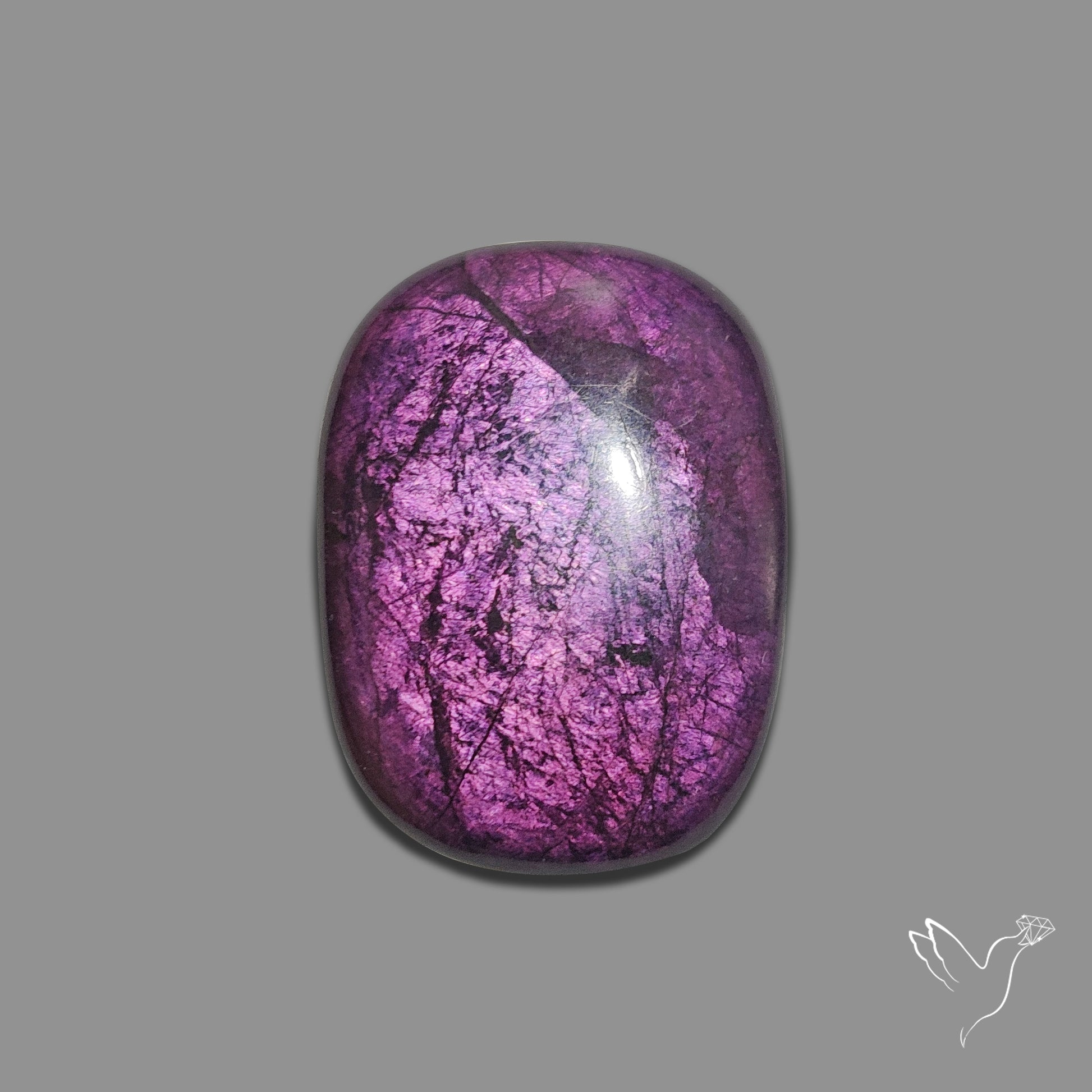 Buy Purpurite Cabochon N46604 Online at GemstonesForSale