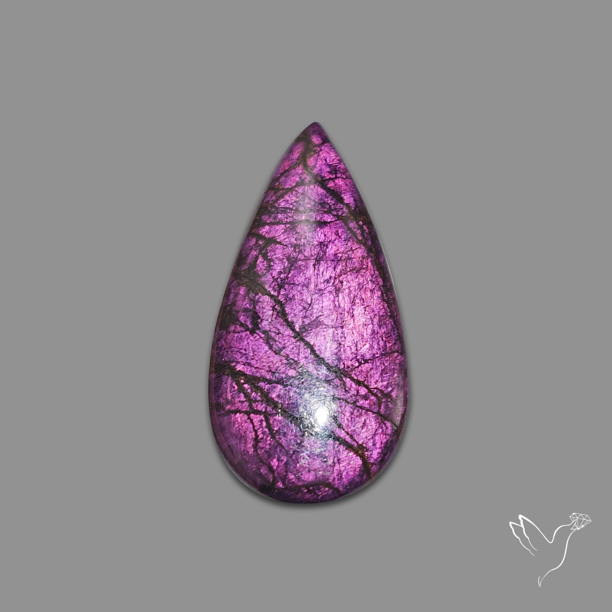 Buy Purpurite Cabochon N46606 Online at GemstonesForSale