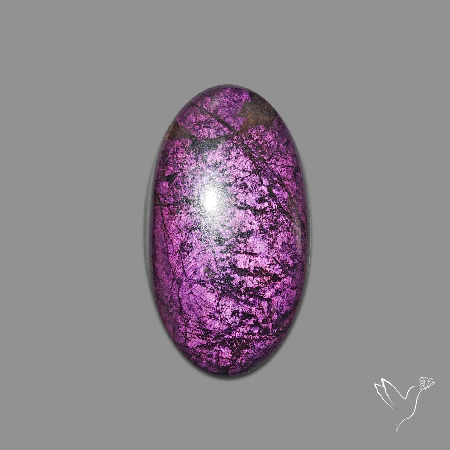 Buy Purpurite Cabochon N46607 Online at GemstonesForSale