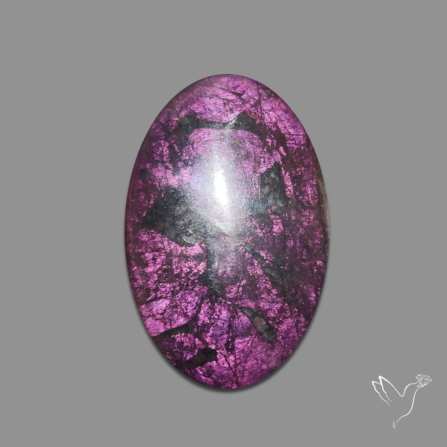Buy Purpurite Cabochon N46617 Online at GemstonesForSale