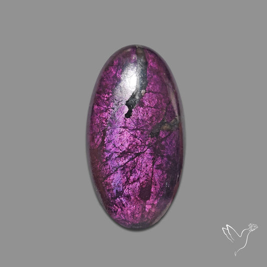 Buy Purpurite Cabochon N46620 Online at GemstonesForSale