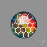 Buy Aurora Opal Honeycomb Inlay Doublet N46626 Online at GemstonesForSale