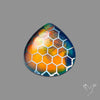Buy Aurora Opal Honeycomb Inlay Doublet N46630 Online at GemstonesForSale