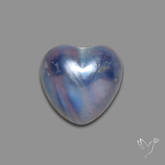 Buy Coated Pearl Heart Carving N46651 Online at GemstonesForSale