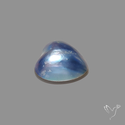 Coated Pearl Heart Carving