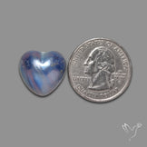 Coated Pearl Heart Carving