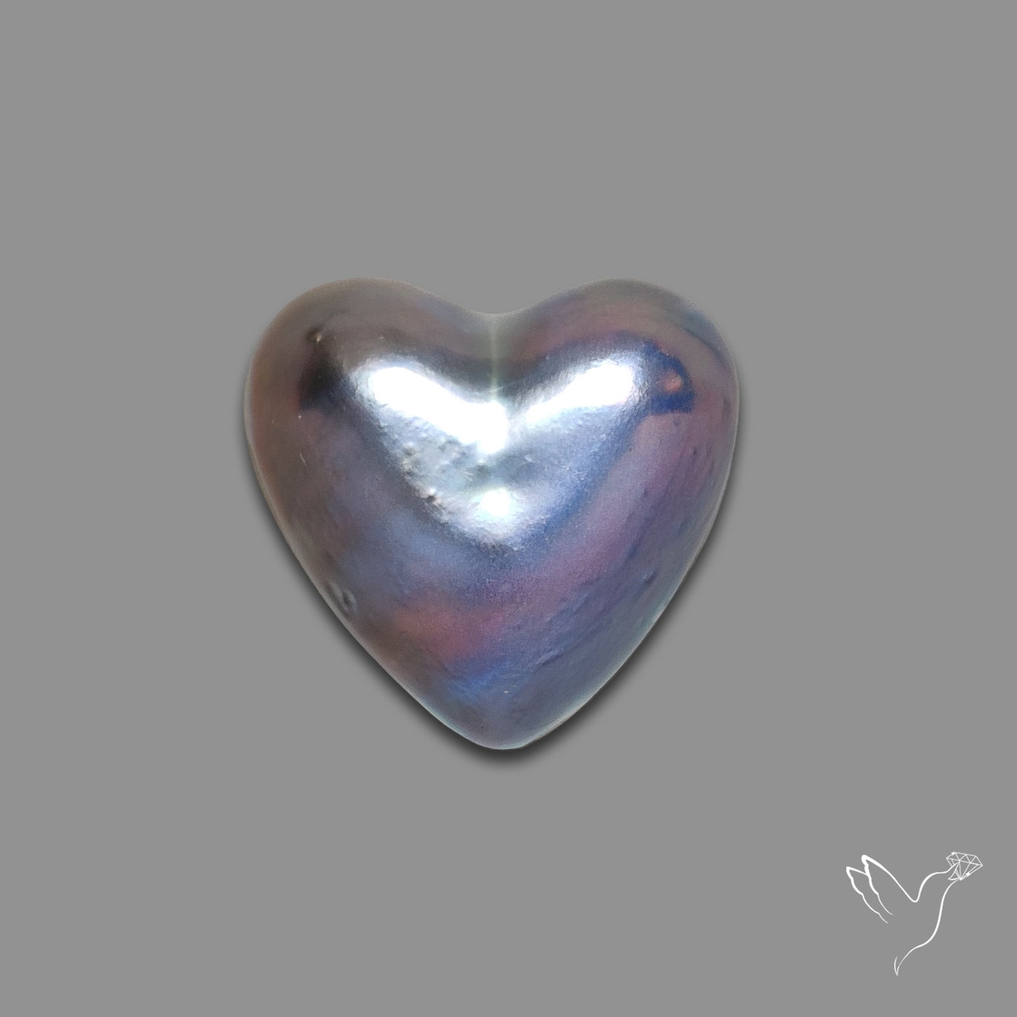 Buy Coated Pearl Heart Carving N46653 Online at GemstonesForSale