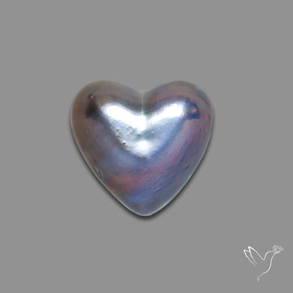 Buy Coated Pearl Heart Carving N46653 Online at GemstonesForSale