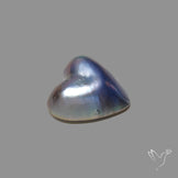 Coated Pearl Heart Carving