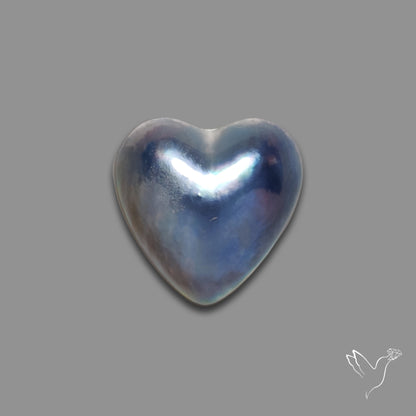 Buy Coated Pearl Heart Carving N46654 Online at GemstonesForSale