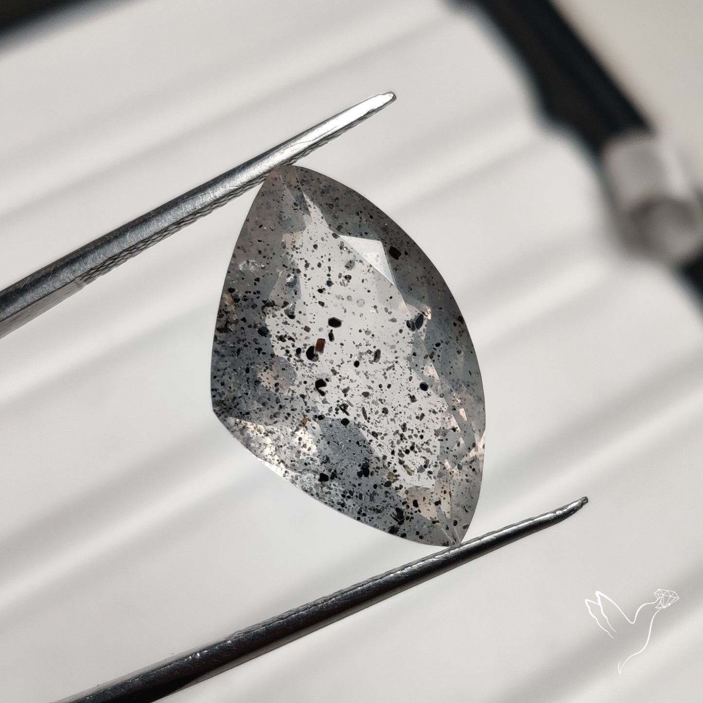 Buy Faceted Diopside In Quartz Gemstone N46656 Online at GemstonesForSale