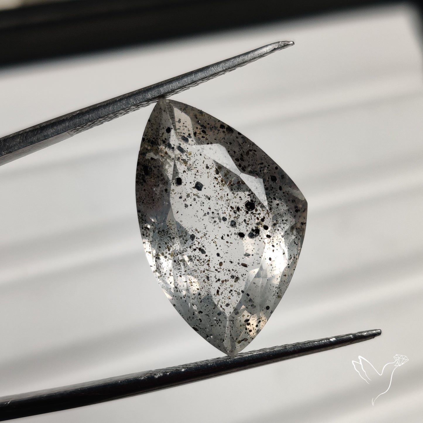 Buy Faceted Diopside In Quartz Gemstone N46657 Online at GemstonesForSale