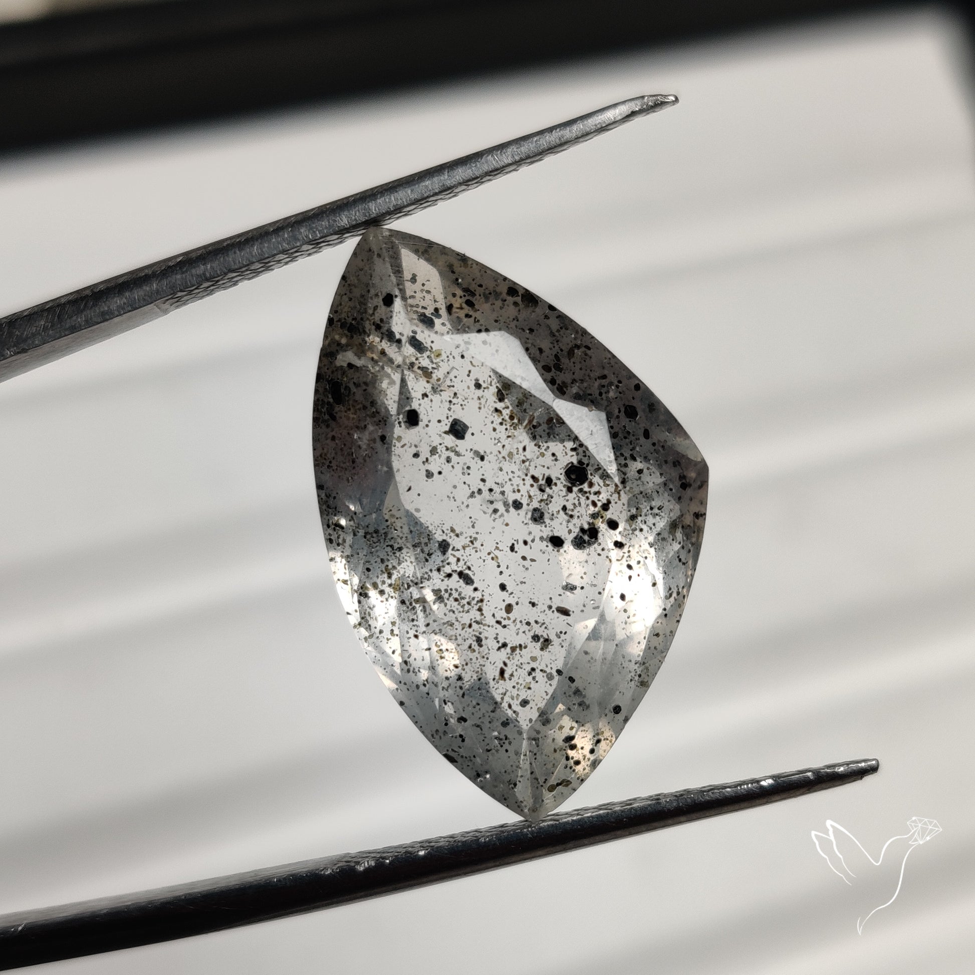 Buy Faceted Diopside In Quartz Gemstone N46657 Online at GemstonesForSale