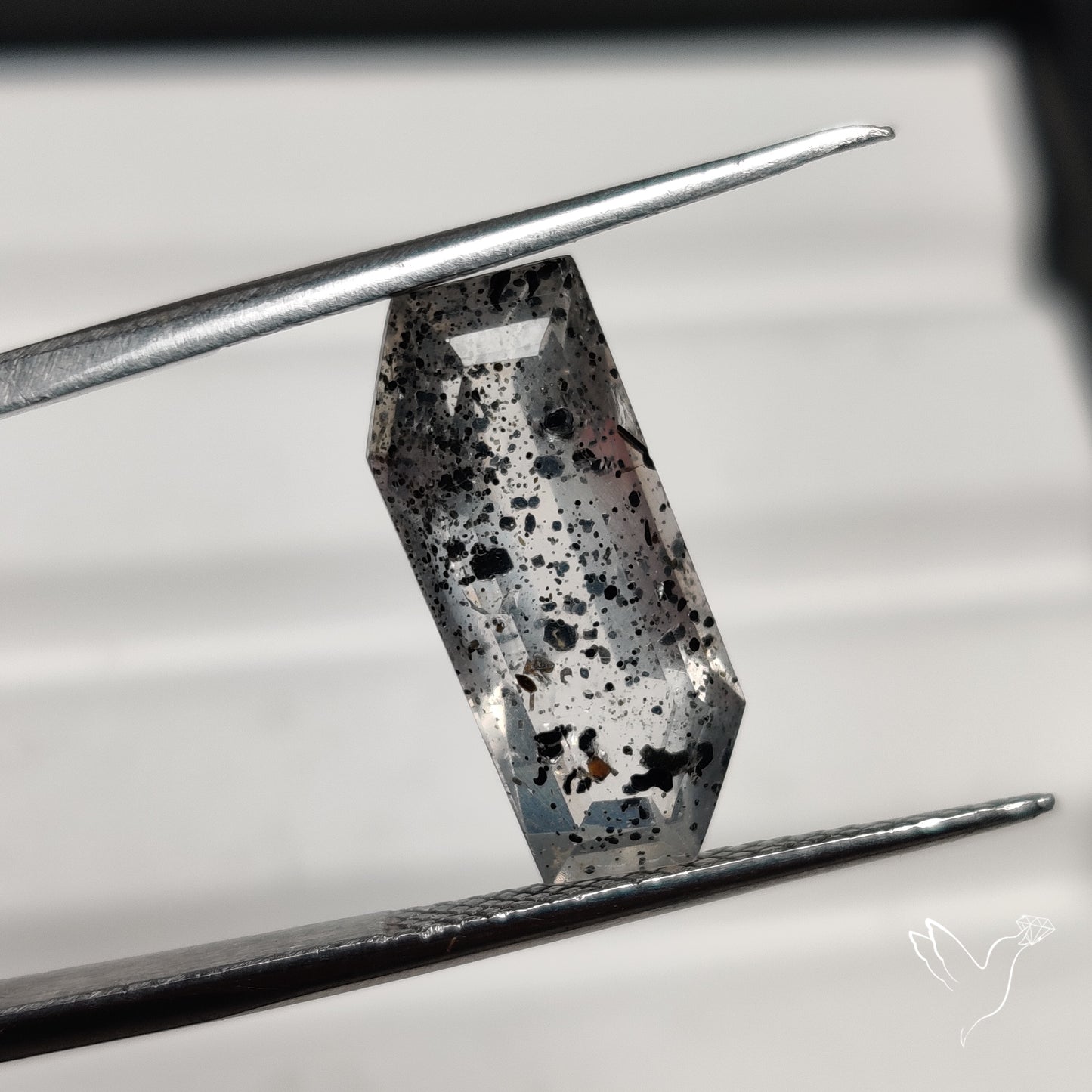 Buy Faceted Diopside In Quartz Gemstone N46658 Online at GemstonesForSale