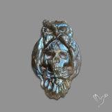 Buy Blue Labradorites Owl with Skull Carving Precision Handcarved N46672 Online at GemstonesForSale
