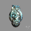 Buy Blue Labradorites Owl with Skull Carving Precision Handcarved N46688 Online at GemstonesForSale