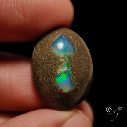 Galaxy Inlay Opal in Matrix