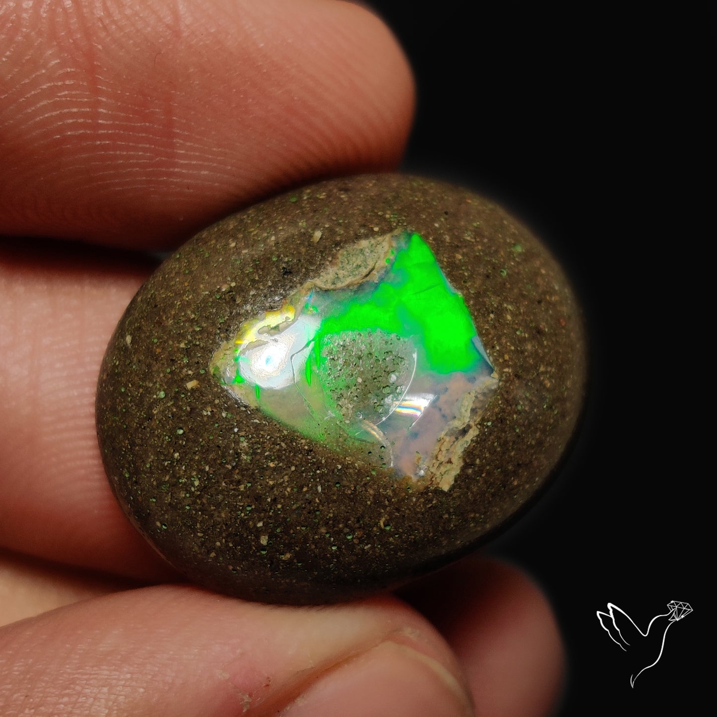 Buy Galaxy Inlay Opal in Matrix N46695 Online at GemstonesForSale