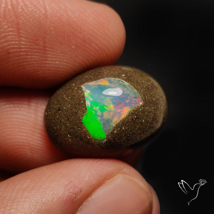 Galaxy Inlay Opal in Matrix