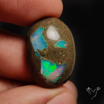 Galaxy Inlay Opal in Matrix
