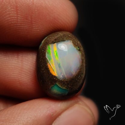 Galaxy Inlay Opal in Matrix