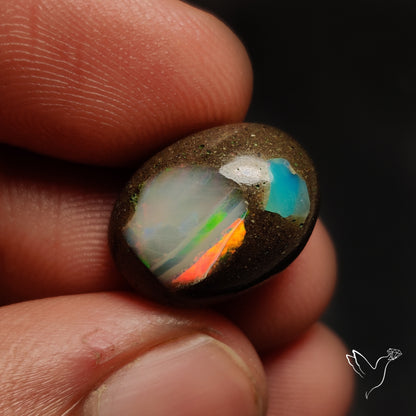Galaxy Inlay Opal in Matrix