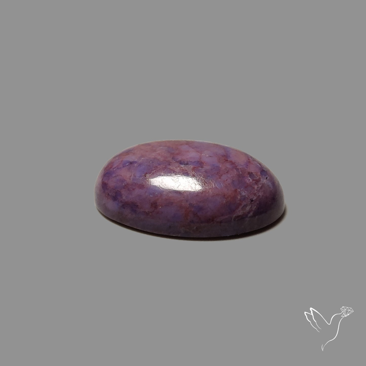 Deep Purple Jade Cabochon