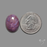 Deep Purple Jade Cabochon