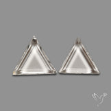 Buy Portrait Cut Himalayan Clear Quartz Pair N46727 Online at GemstonesForSale