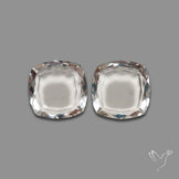 Buy Portrait Cut Himalayan Clear Quartz Pair N46730 Online at GemstonesForSale