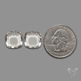 Portrait Cut Himalayan Clear Quartz Pair