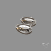 Portrait Cut Himalayan Clear Quartz Pair