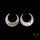 Buy Mother Of Pearl Horn Crescents Pair White N46737 Online at GemstonesForSale