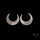 Buy Mother Of Pearl Horn Crescents Pair White N46738 Online at GemstonesForSale