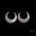 Buy Mother Of Pearl Horn Crescents Pair White N46739 Online at GemstonesForSale