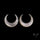 Buy Mother Of Pearl Horn Crescents Pair White N46744 Online at GemstonesForSale