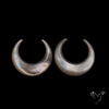 Buy Mother Of Pearl Horn Crescents Pair White N46745 Online at GemstonesForSale