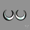 Buy Tahitian Black Mother Of Pearl Crescents Pair N46751 Online at GemstonesForSale