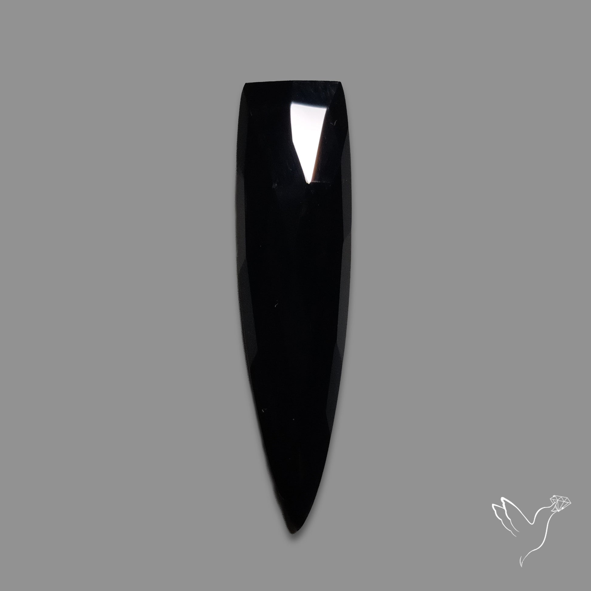 Rose Cut Black Spinel