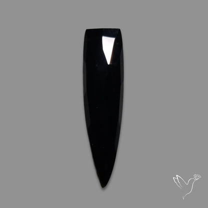 Rose Cut Black Spinel