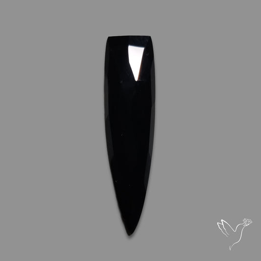 Rose Cut Black Spinel