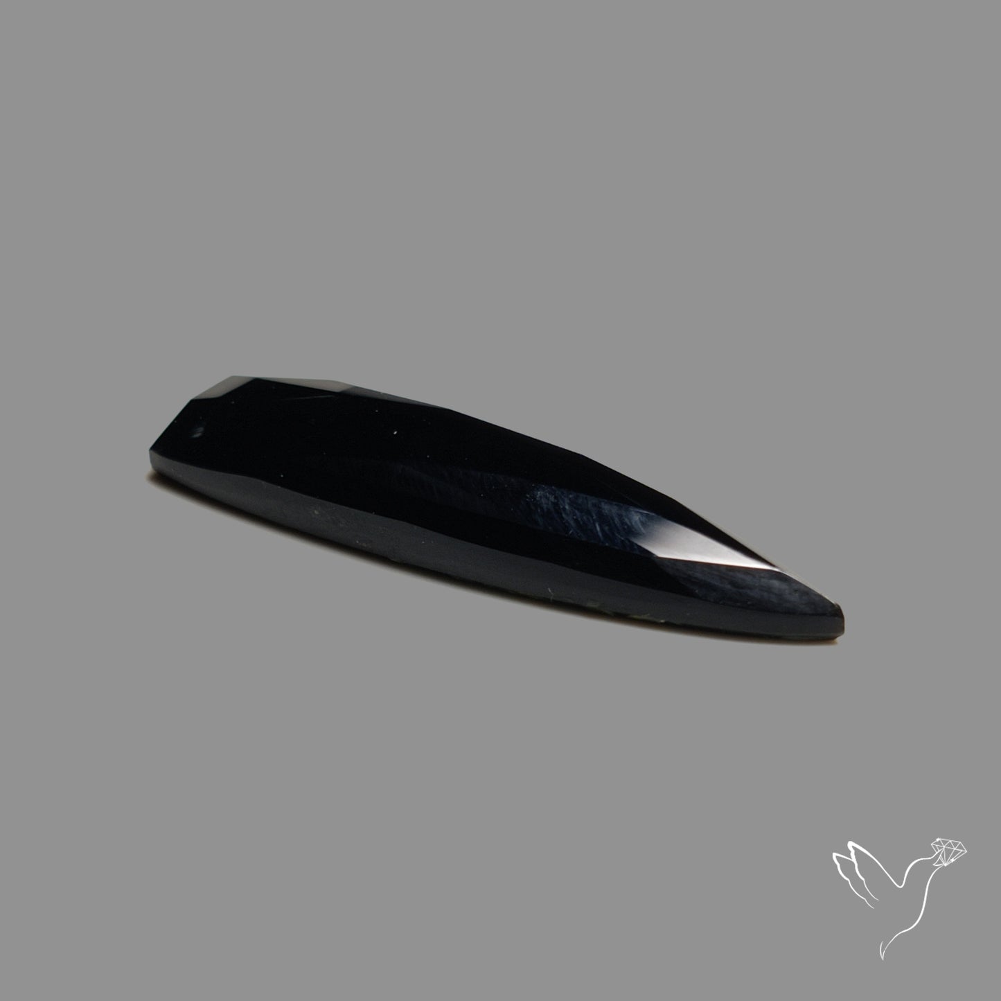 Rose Cut Black Spinel
