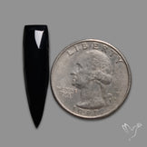 Rose Cut Black Spinel