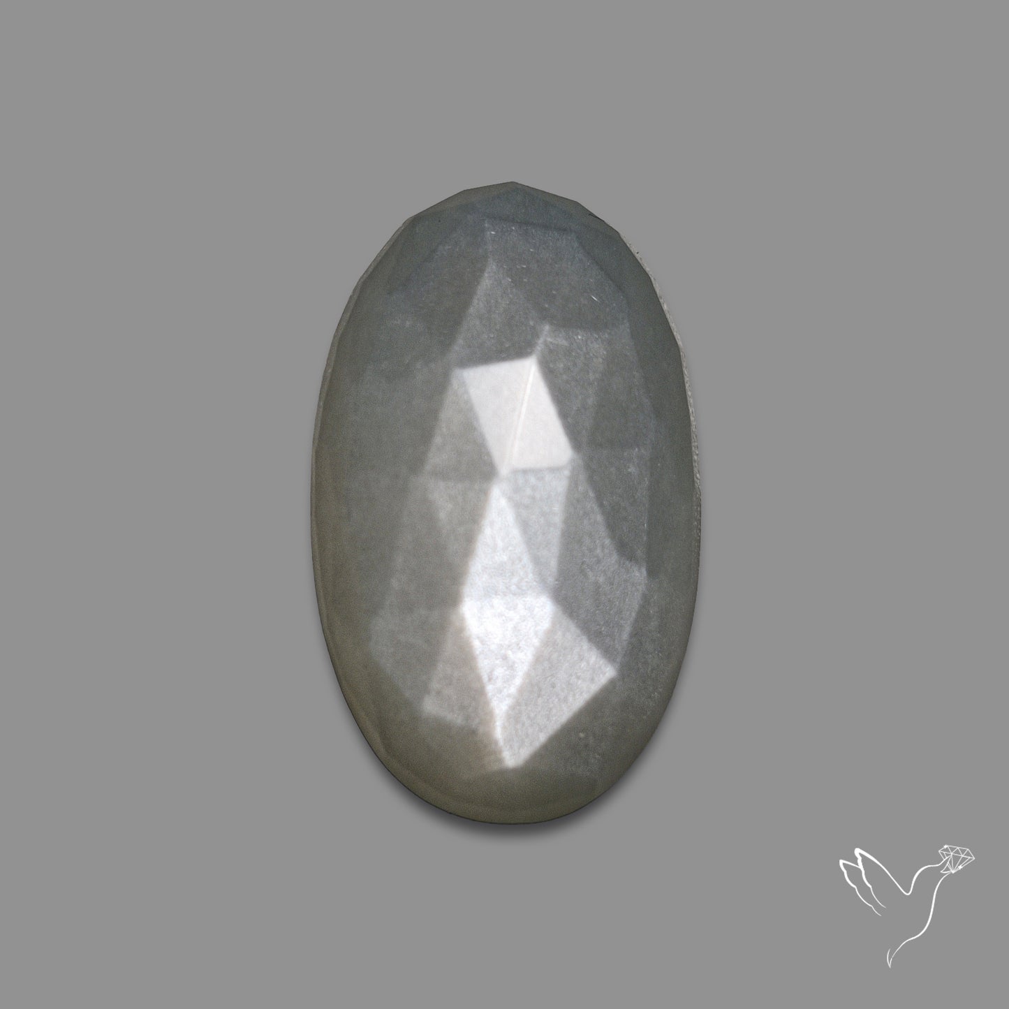 Rose Cut White Moonstone
