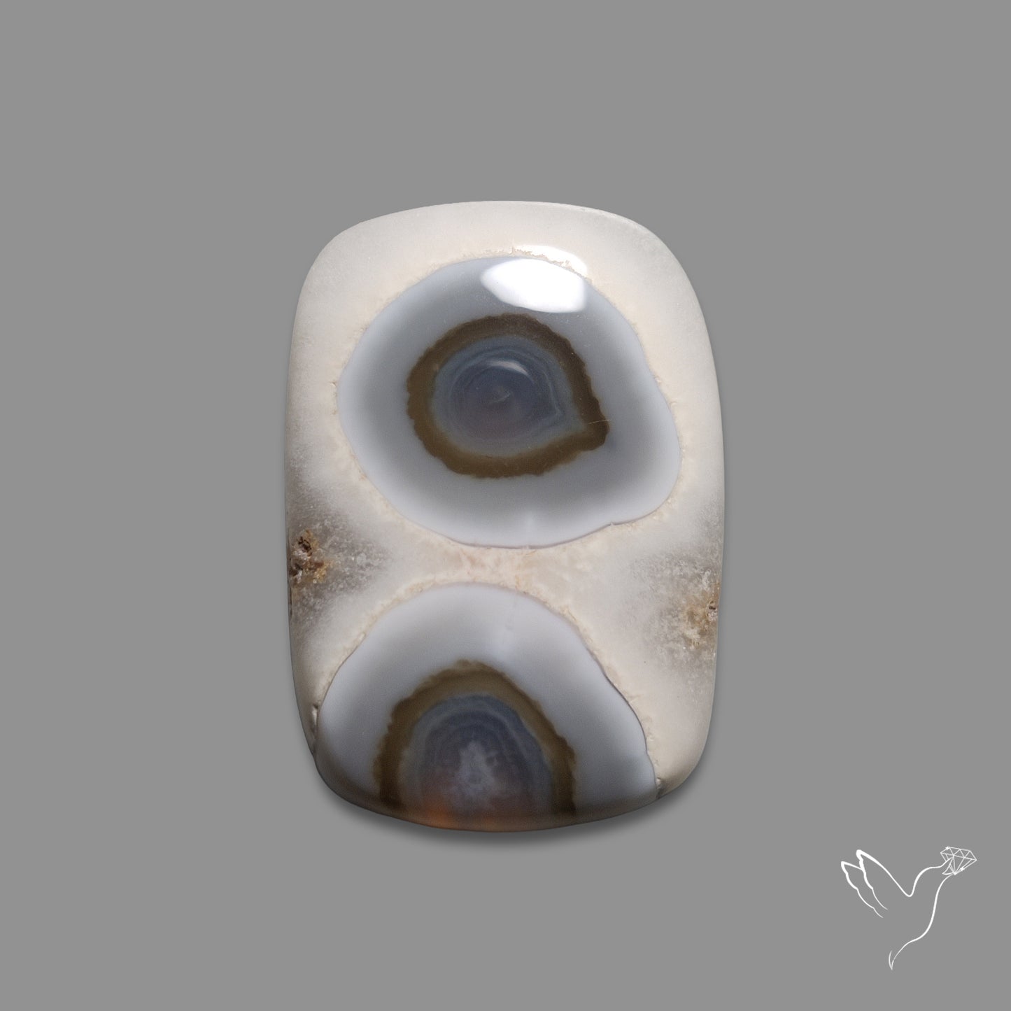 Solar Eye Quartz Cabochon