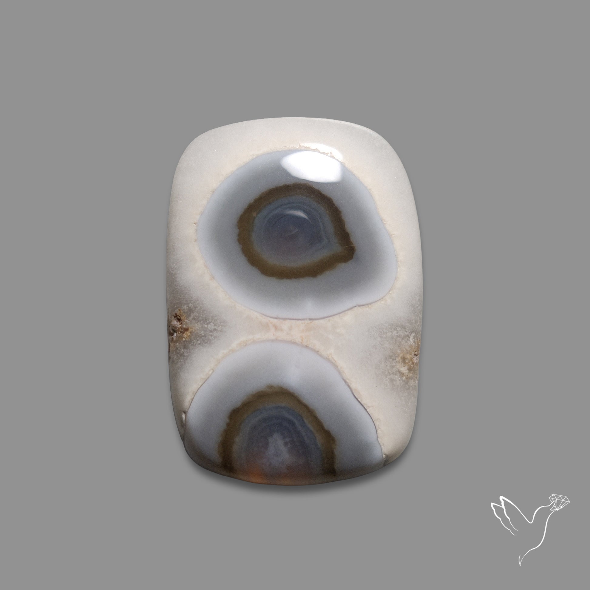 Solar Eye Quartz Cabochon