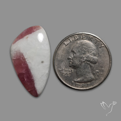 Pink Tourmaline In Quartz