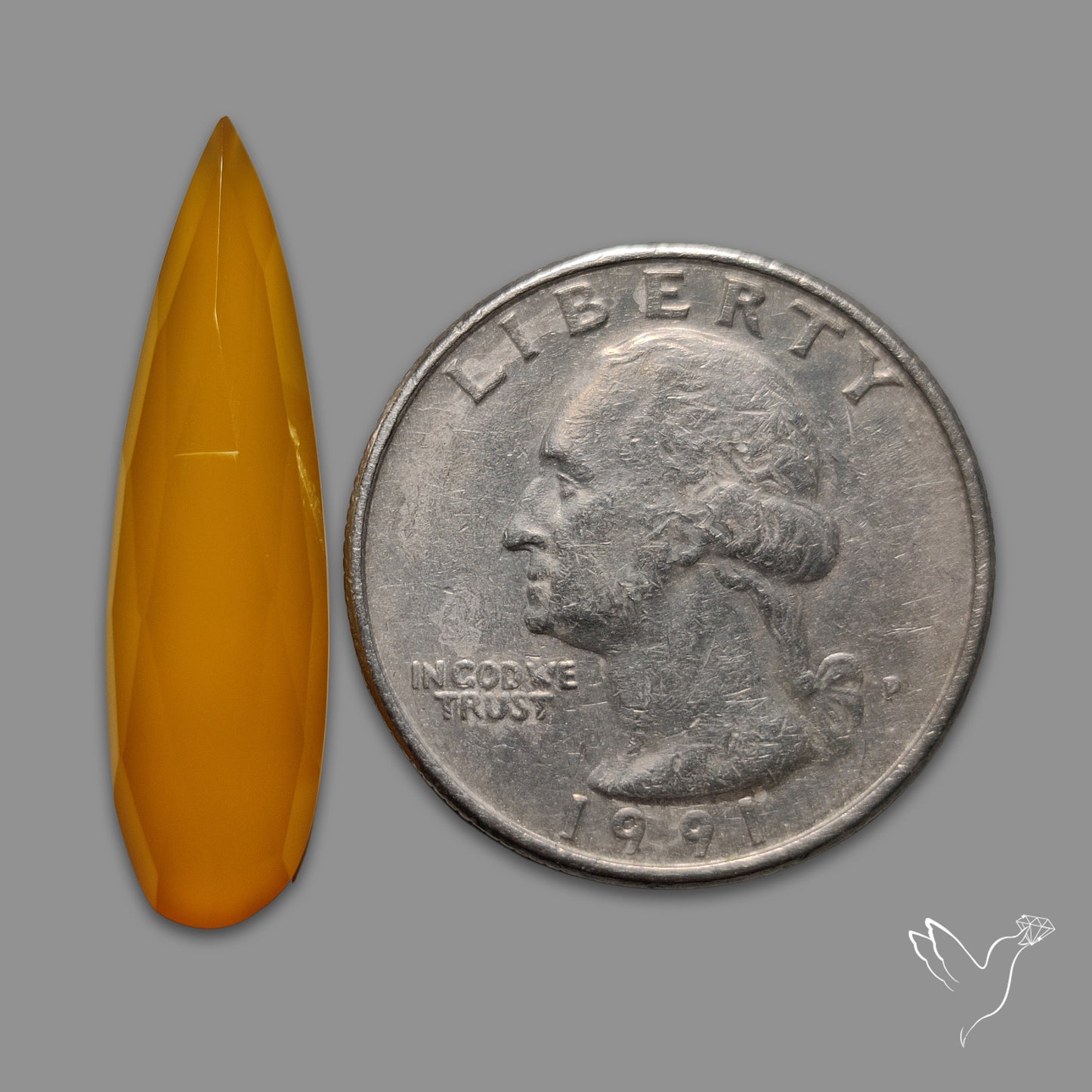 Rose Cut Carnelian Agate