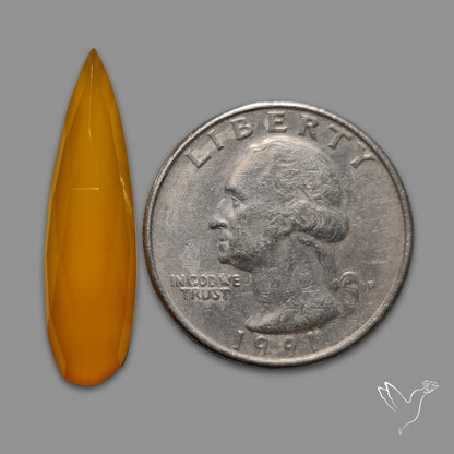 Rose Cut Carnelian Agate
