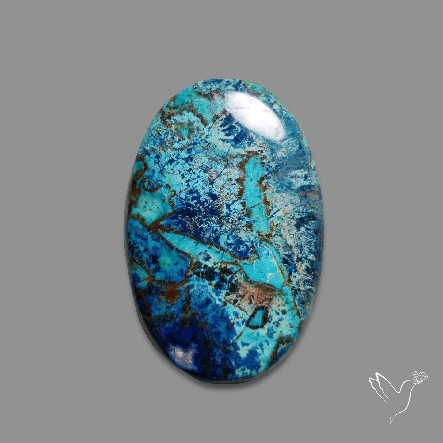 Shattuckite Cabochon